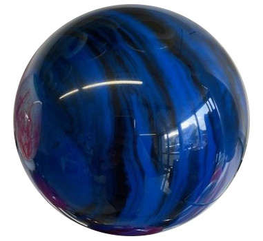 Vollkugel 160mm blau/schwarz marmoriert  TYP WINNER