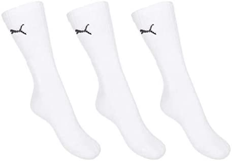 Puma Socken weiss Crew Socks  3er Pack