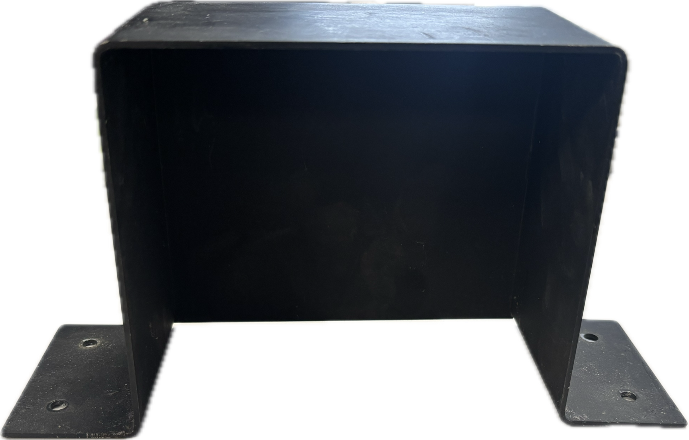 Reflektor im Metallgehäuse schwarz