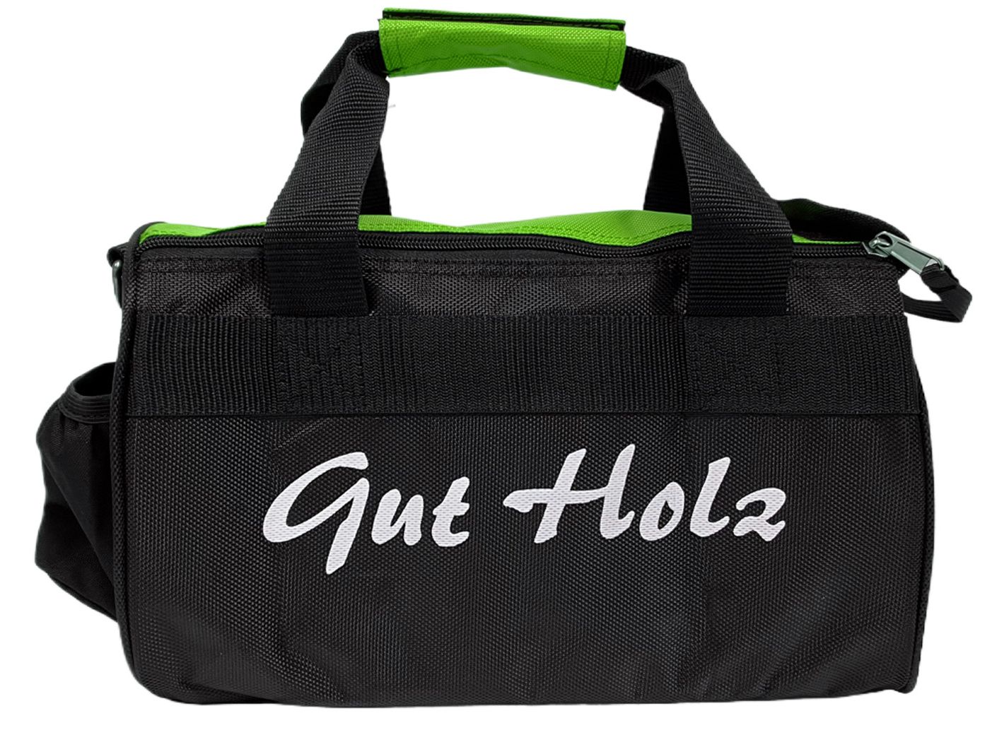 Kugeltasche Winner II black-lime green