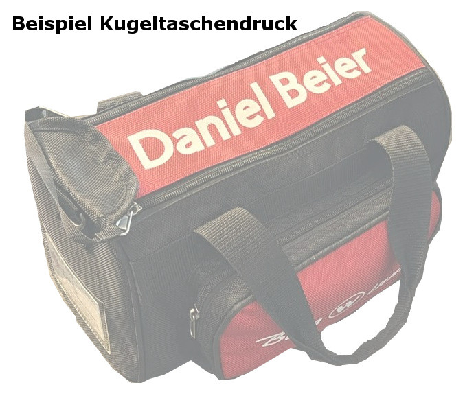 Kugeltasche Winner II black-red