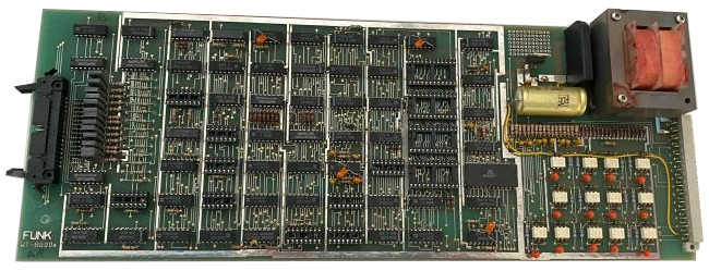 Platine Funk WT8000a Zählgerät im Austausch