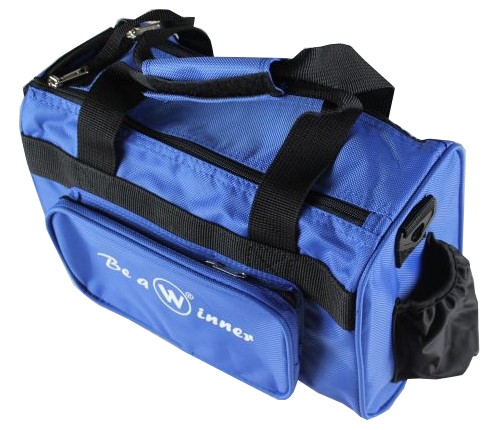 Kugeltasche blau für zwei Kugeln TYP WINNER Double SMALL
