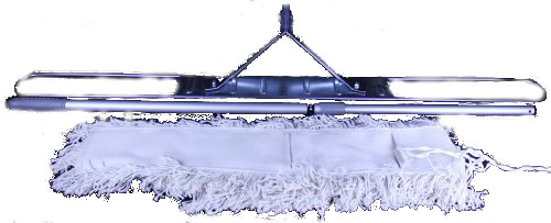 Mopbesen kompl. 130 cm mit Stiel, Halterung u. Mopbezug !!!