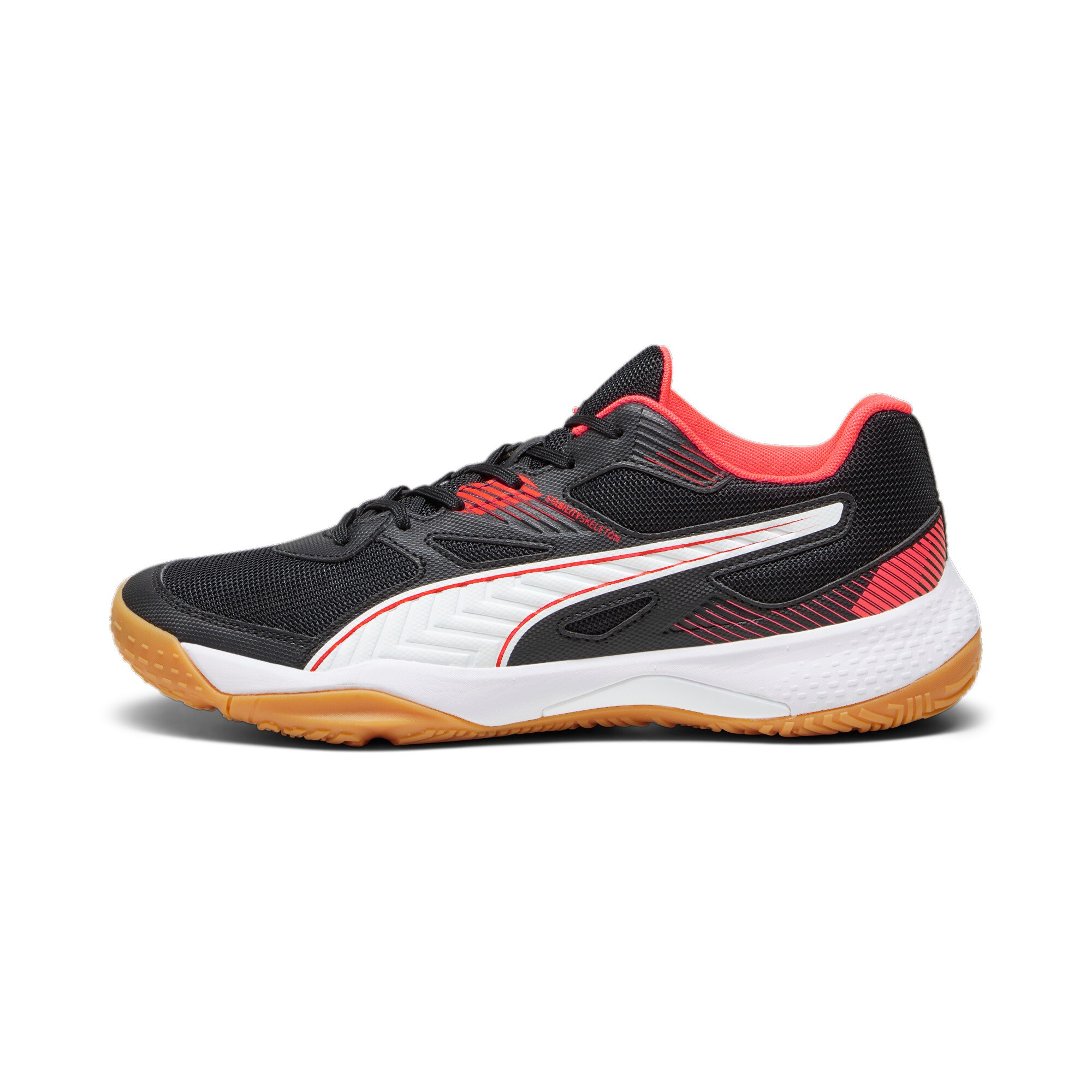 Puma Solarflash II black-Fire orchid-white-gum