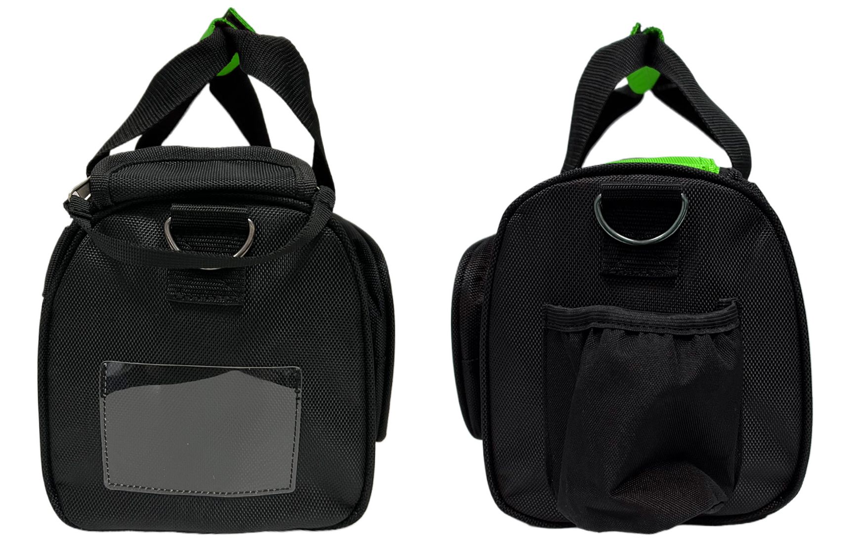 Kugeltasche Winner II black-lime green