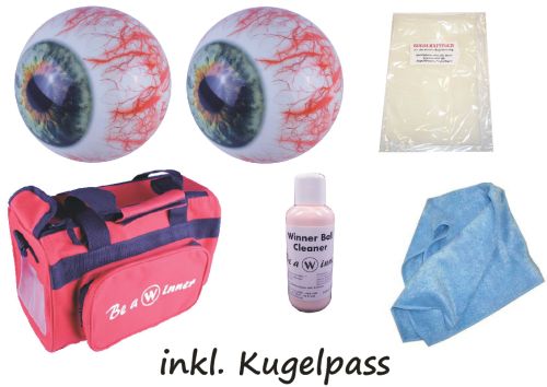 Sportkegler Kugelset Vollkugel 160mm Winner Druckkugeln