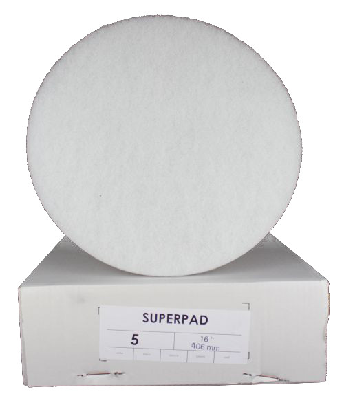 SUPER - PAD Scheiben weiss ø46cm 5 Stück
