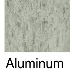 Aufsatzlinoleum 35cm x 555cm x 4,0mm Aluminium