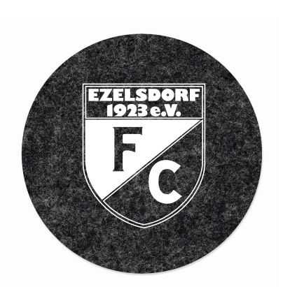 Filzuntersetzer mit eigenem Logodruck