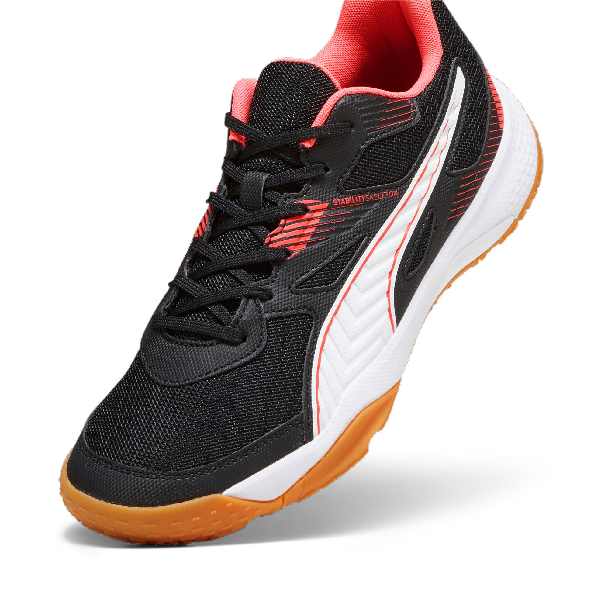 Puma Solarflash II black-Fire orchid-white-gum