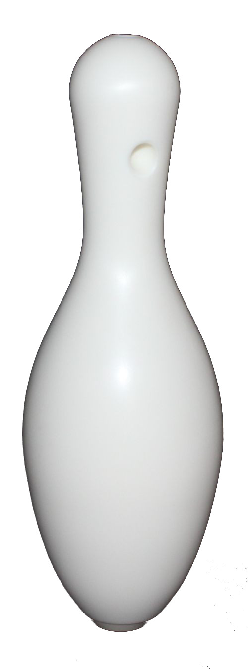 Mini Bowling Pins gebohrt Vollkunststoff 1 Stück