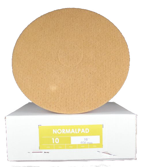 Normal- PAD Scheiben beige ø41cm 10 Stück