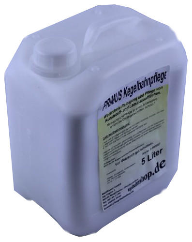 Primus Kegelbahnpflege die wachsfreie Reinigung! 5 Liter