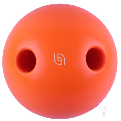 Lochkugel 160mm orange fluoreszierend TYP Aramith