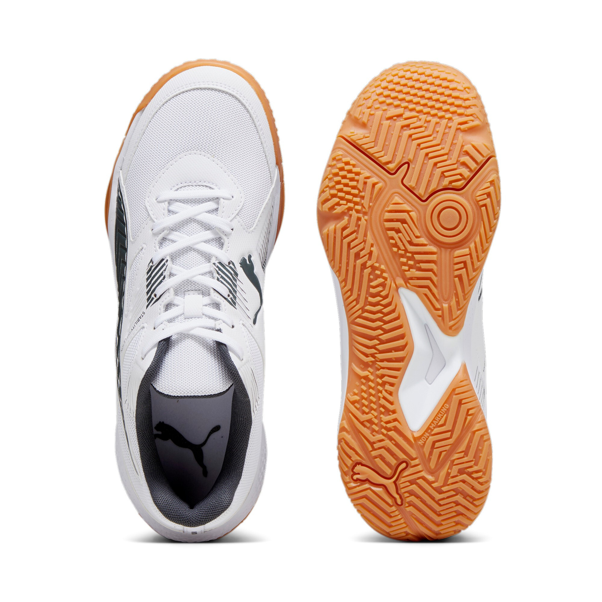Puma Solarflash II Puma White-shadow grey-gum