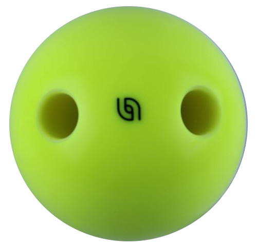 Lochkugel 160mm gelb fluoreszierend TYP Aramith