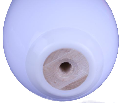 1 Stück Kegel Winner "Hurricane one" weiss Holzkernkegel ohne Zentrierkugel