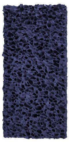 Schwamm 10,5cm x 5,0cm x 2cm Farbe schwarz