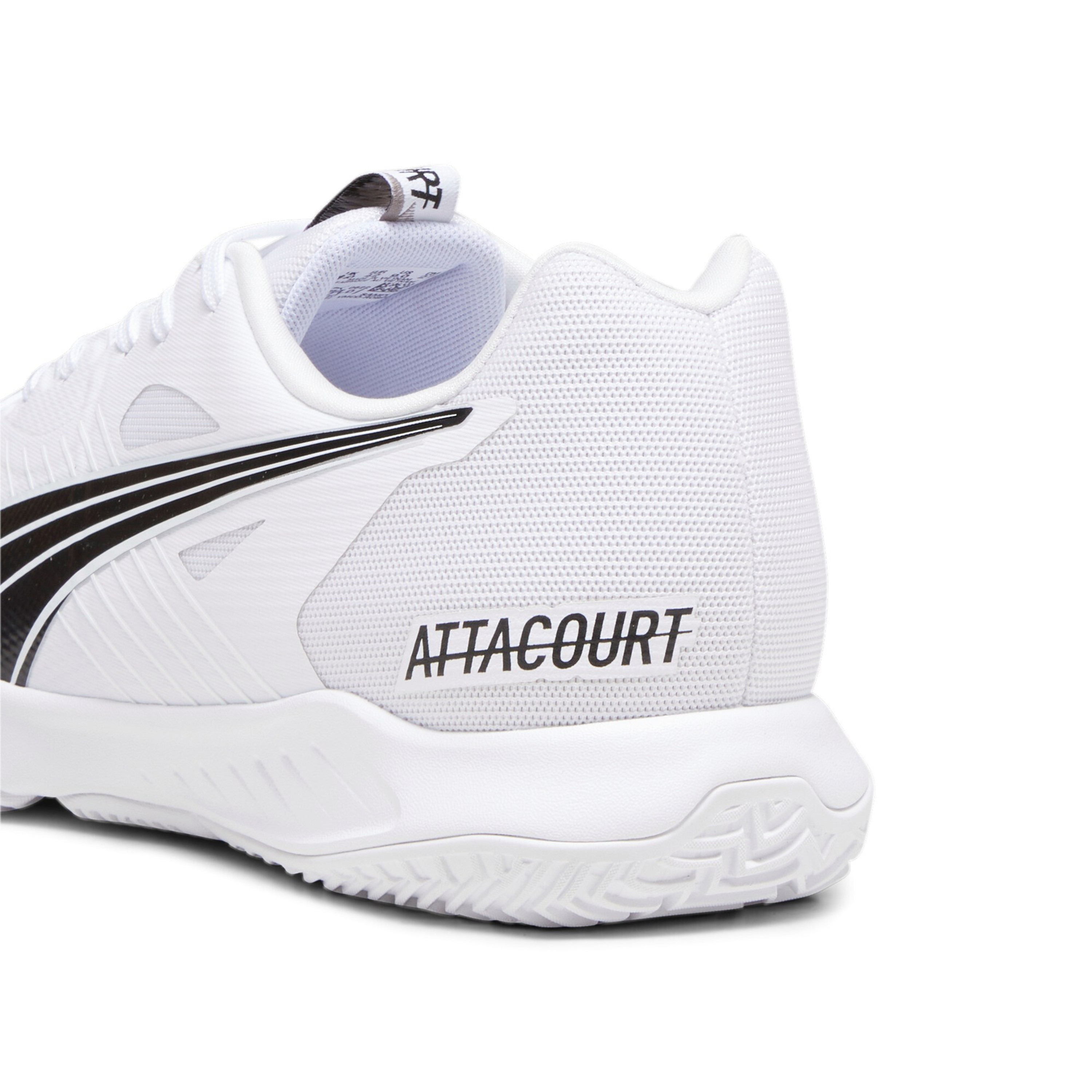 Puma Attacourt  PUMA White-PUMA Black-Concrete Gray