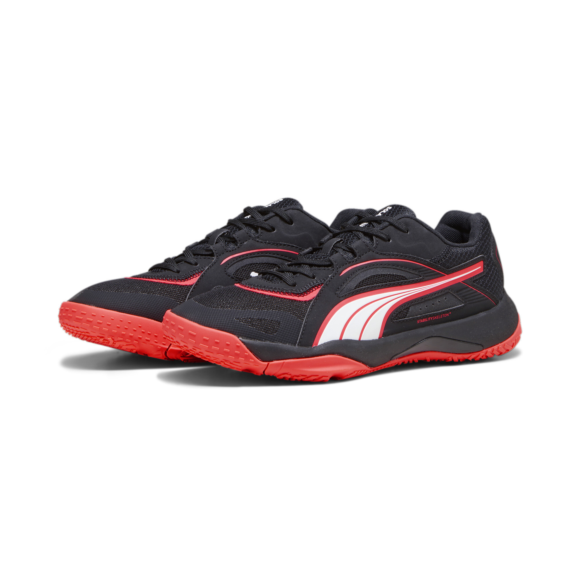 Puma Solarstrike II Black-fire orchid-white