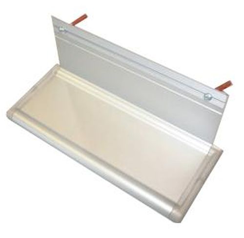 Schwamm- u. Kreideablage aus Aluminium