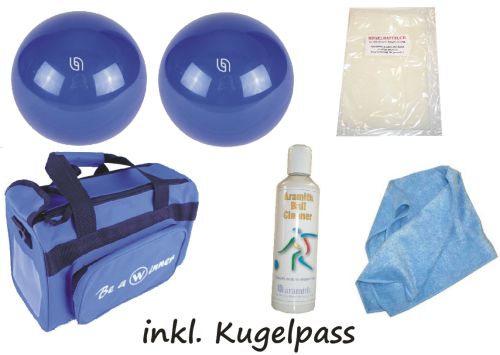 Sportkegler Kugelset Vollkugel 160mm Aramith