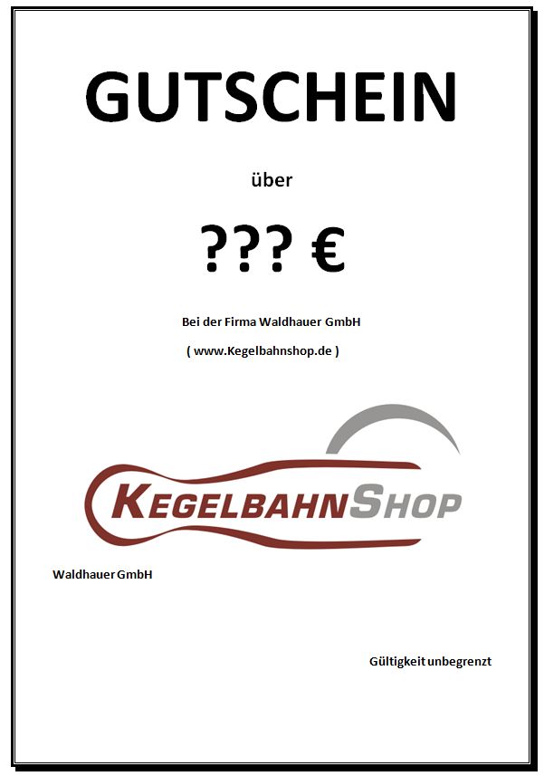 Geschenkgutschein