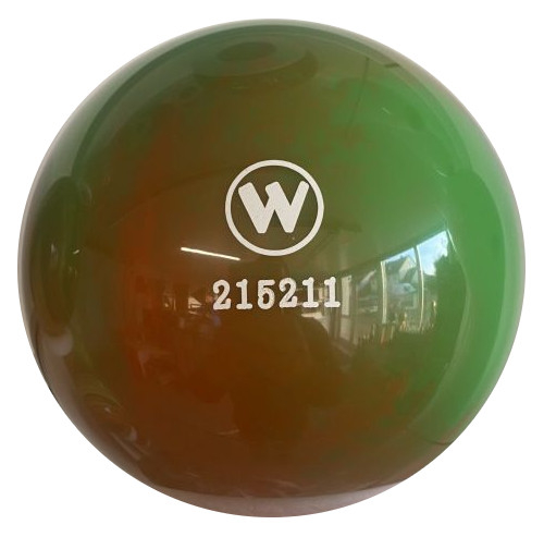 Vollkugel 140mm neongrün/orange marmoriert TYP WINNER