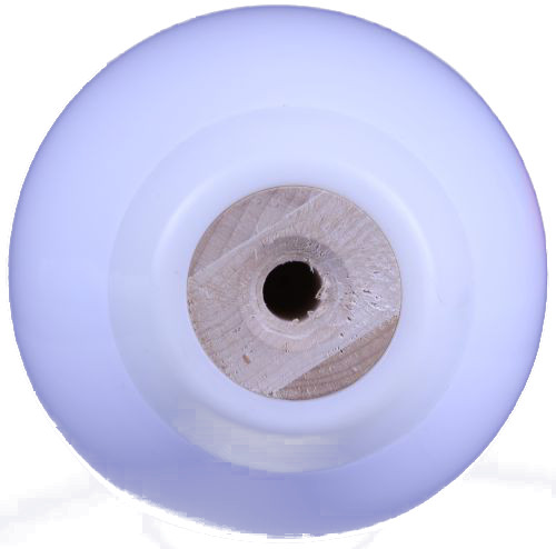 1 Stück Kegel Winner "Hurricane one" weiss Holzkernkegel ohne Zentrierkugel