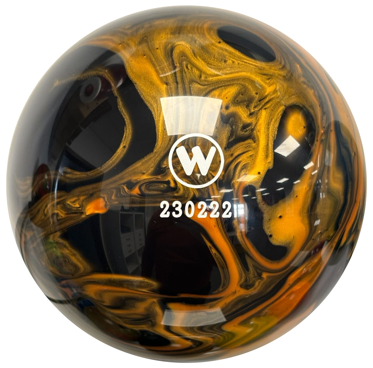 Vollkugel 160mm gold/schwarz marmoriert TYP WINNER