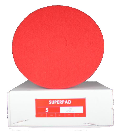 SUPER - PAD Scheiben rot ø33cm 5 Stück