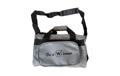Kugeltasche Jeans-grau für zwei Kugeln TYP WINNER Double SMALL