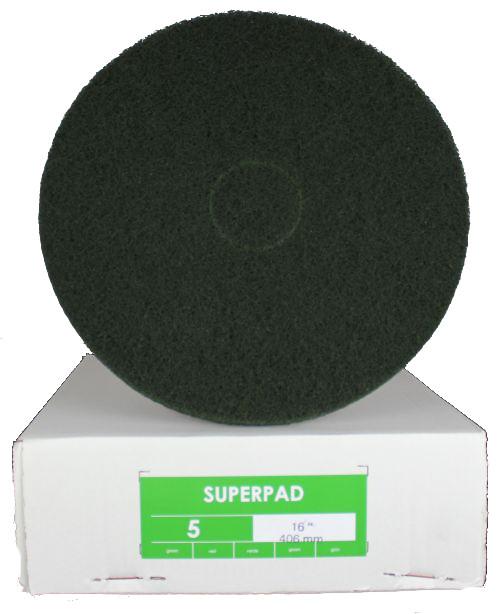 SUPER - PAD Scheiben grün ø33cm 5 Stück