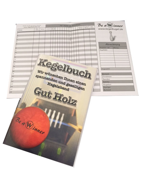 Kegelkassenbuch ( Kegelkladde )