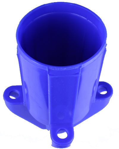 Zentrierglocke Funk Spellmann blau mit Führungsbüchse