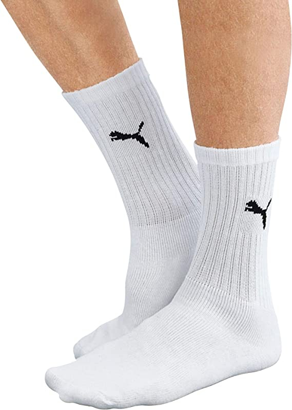 Puma Socken weiss Crew Socks  3er Pack